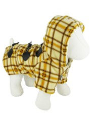 Kakadu Pet Estate Checkered Fleece Jacket