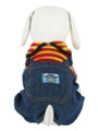 Kakadu Pet Honey Bee Denim Overalls with Tshirt View 1
