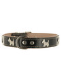 Kakadu Pet Run Scotty Run Leather Collar